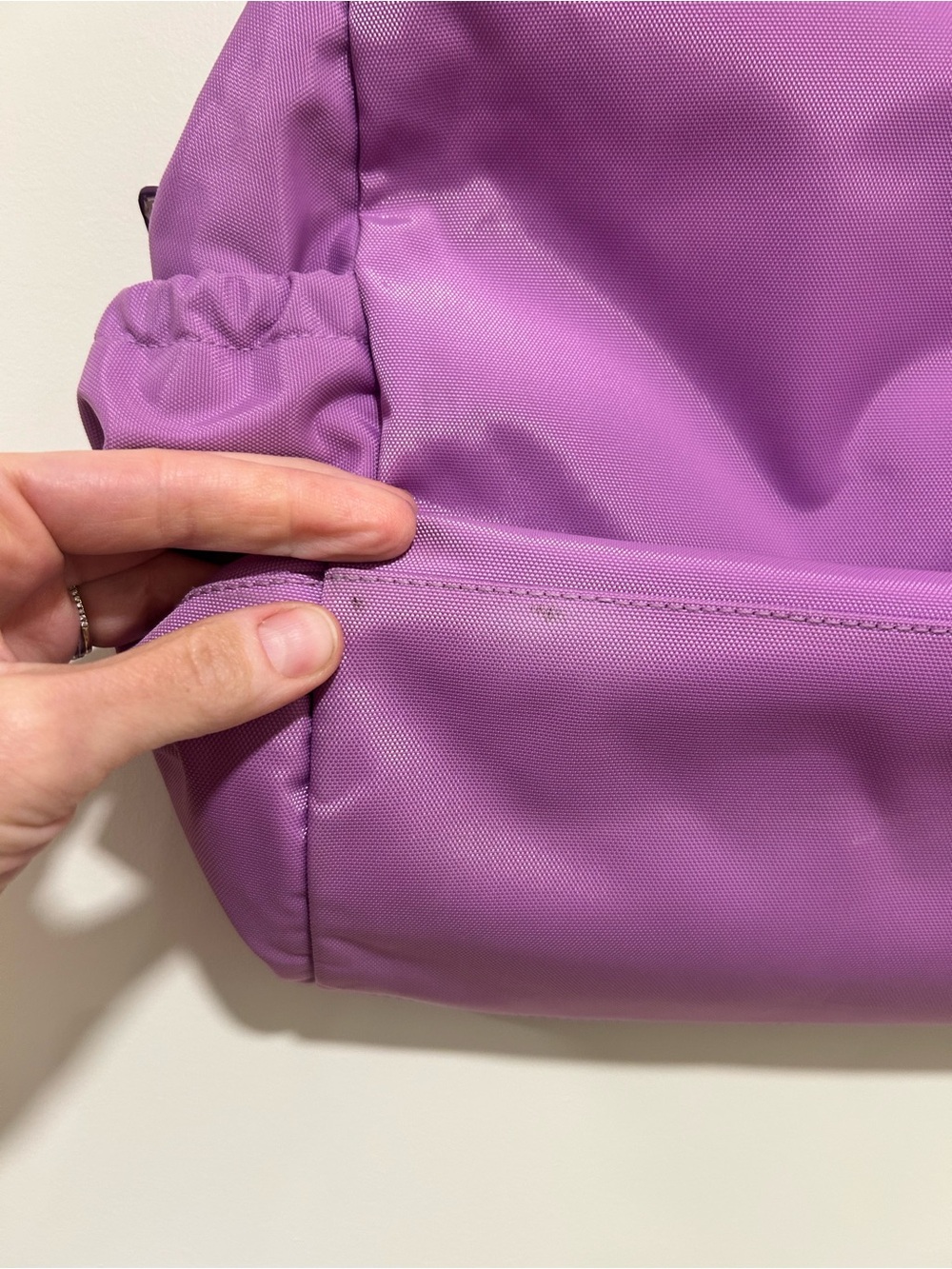 TUMI Lavender Purple Shoulder Baby Diaper Bag - Picture 8 of 14